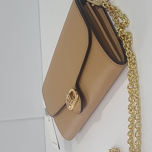 SALE!  ✅ LRL Leather Medium Adair Crossbody Bag BUFF ✨ NWT'S - Picture 15 of 17